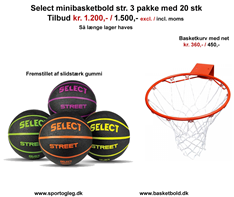 Select Mini basketbold str. 3 tilbud