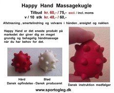 Happy Hand Massagekugle