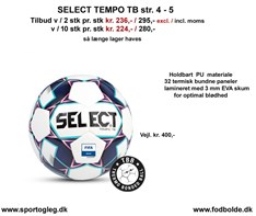 Select Tempo str. 4 - 5 Tilbud 2022
