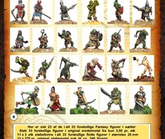Fantasy Armies Støbesæt Brochure