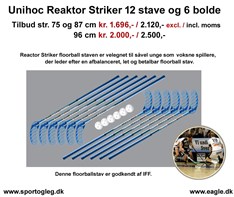 Unihoc  Reaktor  Striker  Tilbud