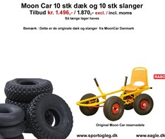 MoonCar Original Dæk og Slanger tilbud