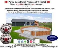 Panna Bane 10  kantet Tilbud  Dansk Produceret