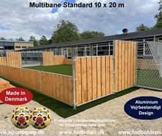 Multibane Standard 10 x 20 m Dansk Produceret