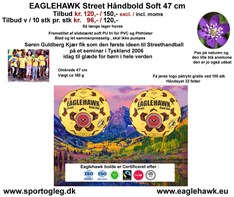 Spil med Eaglehawk Street Håndbold Soft  47 cm Tilbud